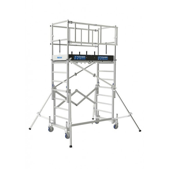 Echafaudage Roulant X'tower 2m00 Plancher (4m00 Travail)