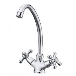 Melangeur evier retro chrome