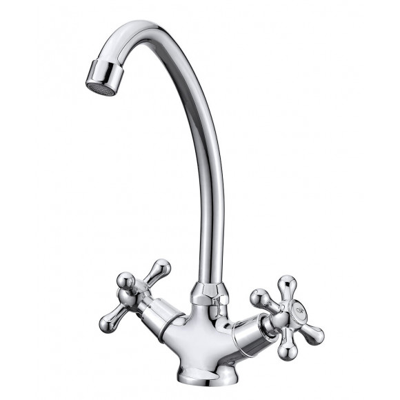 Melangeur evier retro chrome