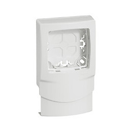 Cadre simple pour appareillage saillie pour moulures hauteur 12.5mm