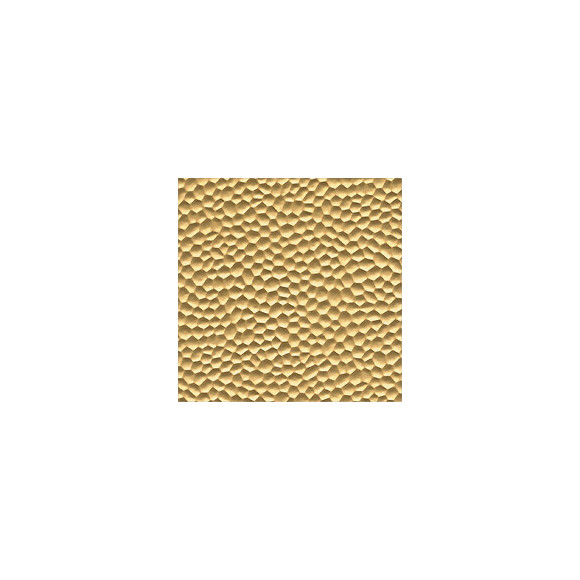 Tôle martelée aluminium anodisé cuivre 60x100cm