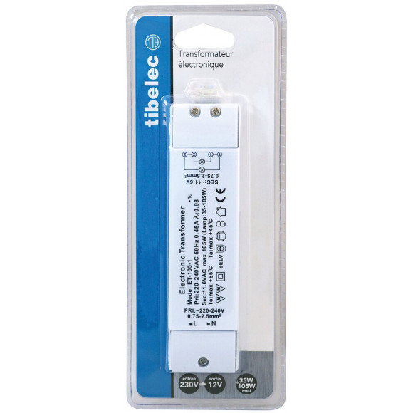 Transformateur électrique 20/105W