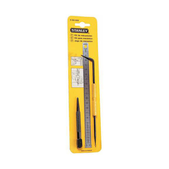Kit à tracer mécanicien Stanley 3 pièces