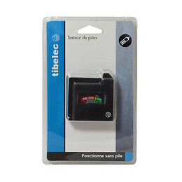 Testeur de piles 1.5 à 9 Volts NR