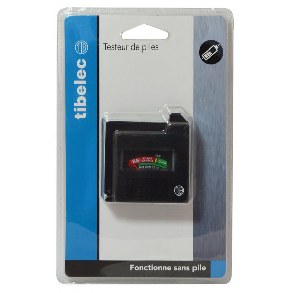 Testeur de piles 1.5 à 9 Volts NR