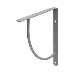 Equerre décorative argent mat swing 23.5cm