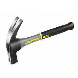 Marteau de coffreur arrache-clous manche graphite 750g