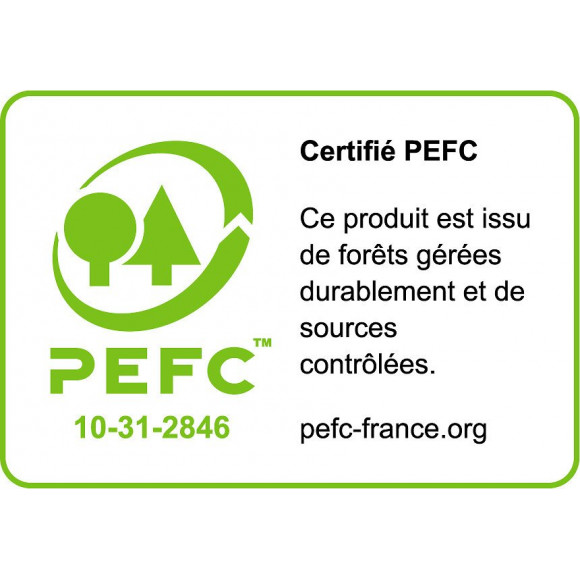 Cloison Fashion en kit noire, 3 verres trempés