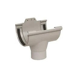 Naissance centrale pvc gris diamètre 16 cm nicoll