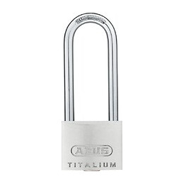 Cadenas à clé Titalium 727-40mm hauteur anse 63mm, 2 clés