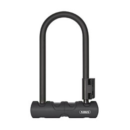 Antivol U à clé largeur 150mm hauteur anse 180mm noir, 2 clés