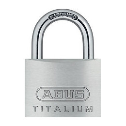 Cadenas à clé Titalium 726-50mm, 3 clés