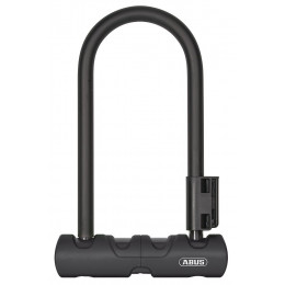 Antivol U à clé largeur 150mm hauteur anse 180mm noir, 2 clés