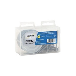 Vis et rondelles 100mm pour panneaux isolation