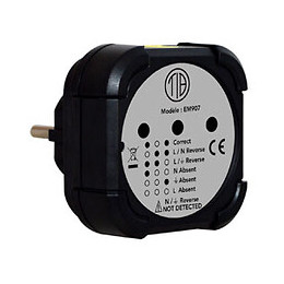 Testeur de prises électriques à voyant