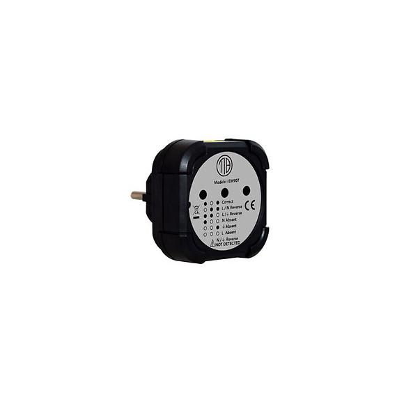 Testeur de prises électriques à voyant