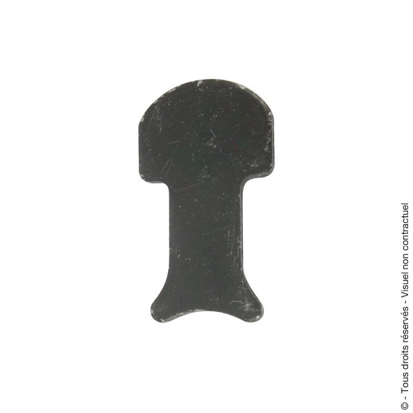 Butée de volet à sceller droite - noir