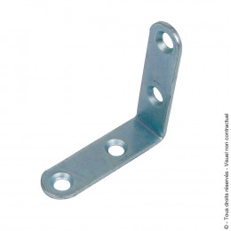 Equerre de chaise 16x2mm Longueur 70mm zingué