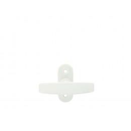 Bouton de fenêtre Eva alu blanc