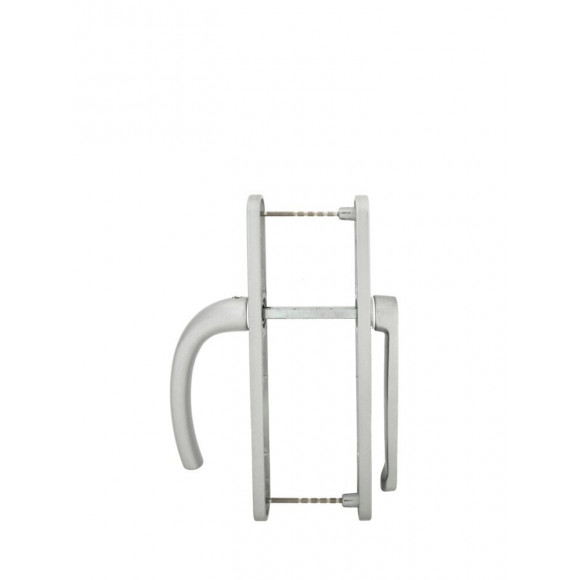 Poignée de porte SOFOC Zenia aluminium perçage cylindre