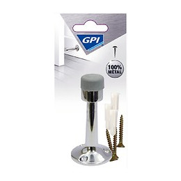 Butée Murale Tige Chrome