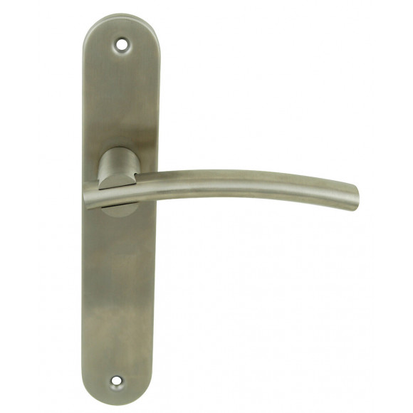 Ensemble poignées de porte Bagneux sans trou entraxe 195mm