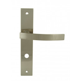 Poignée sur plaqué condamnation Henri L entraxe 195mm