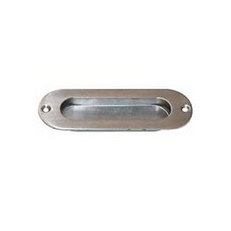 Cuvette à encastrer ovale 40x120mm inox
