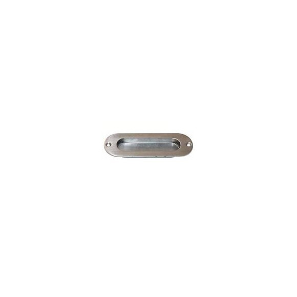 Cuvette à encastrer ovale 40x120mm inox