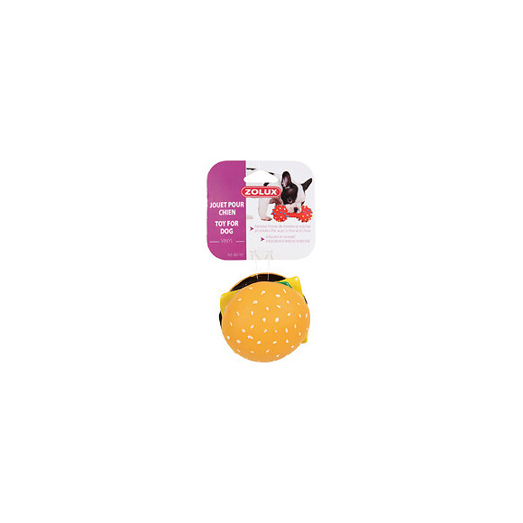 Jouet hamburger vinyl 8CM