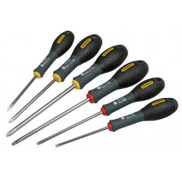 Tournevis STANLEY FATMAX electricien + phillips  - jeu de 6 pcs