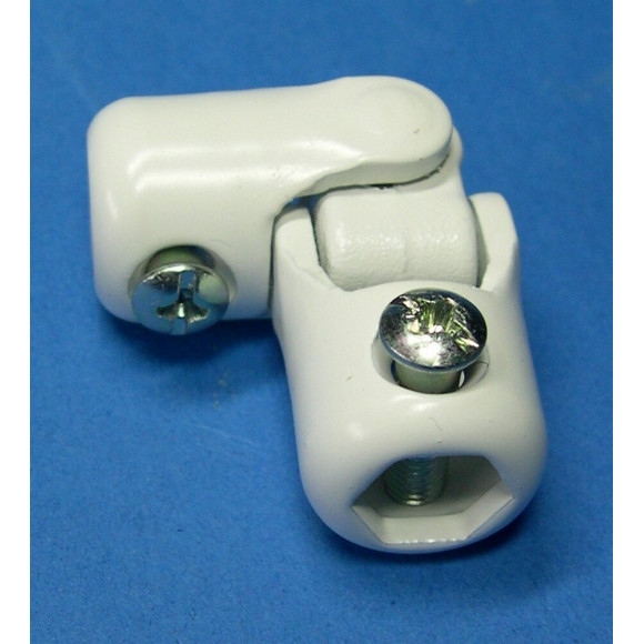 Genouillère ronde acier 6 pans 10mmx2 vis TF M5 18mm