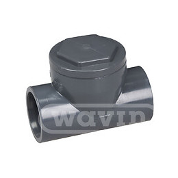 Clapet anti-retour PVC évacuation bâtiment DN40
