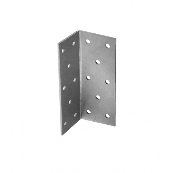 Equerre d'assemblage galvanisée sendzimir 40x40x100mm