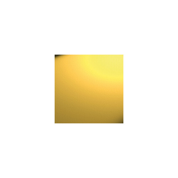 Tôle lisse aluminium anodisé laiton 25x50cm