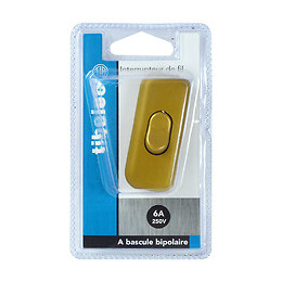 Interrupteur bipolaire 2A or