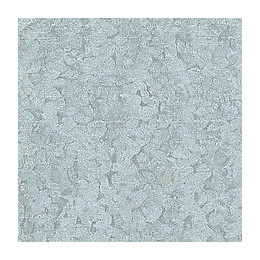 Tôle lisse 0.5 acier zingué 25x50cm