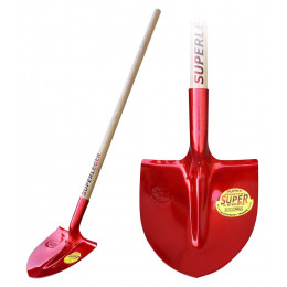 Pelle Ronde Légère 27cm - Aluminium