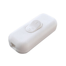 Interrupteur à bascule bipolaire noir