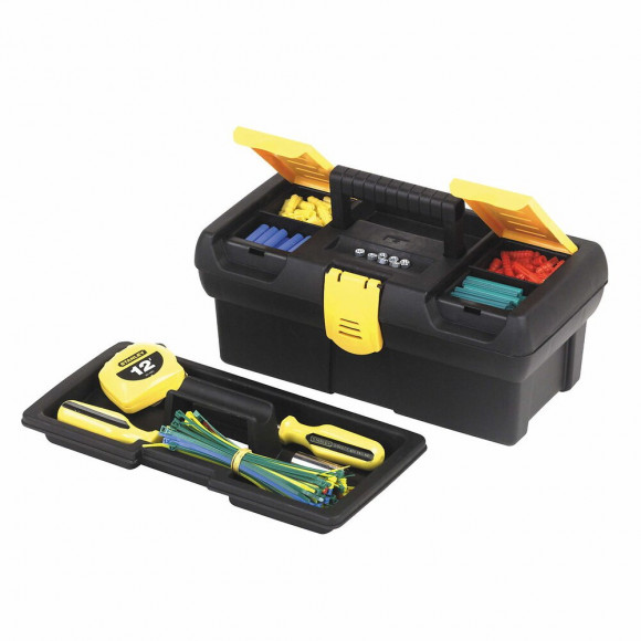 Boîte à outils serie 2000 32cm noire/jaune