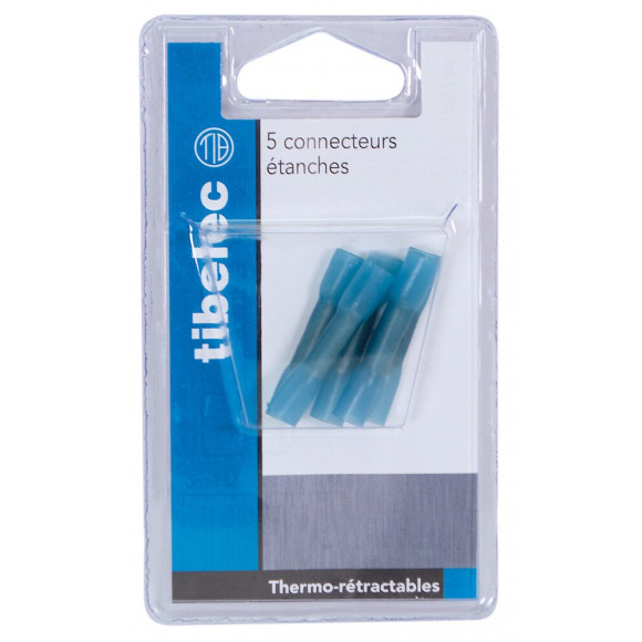 Lot de 5 connecteurs étanches