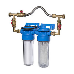 Filtre double avec by pass