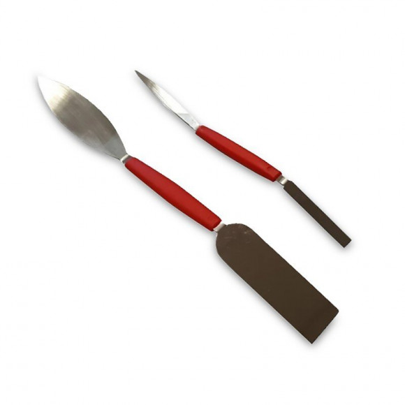 Lot De 2 Spatules De Stucateur