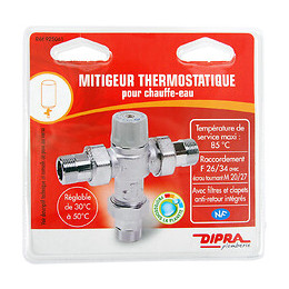 Mitigeur thermostatique pour chauffe-eau