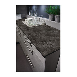 Plan de travail stratifié ardoise 2800x630x28 mm