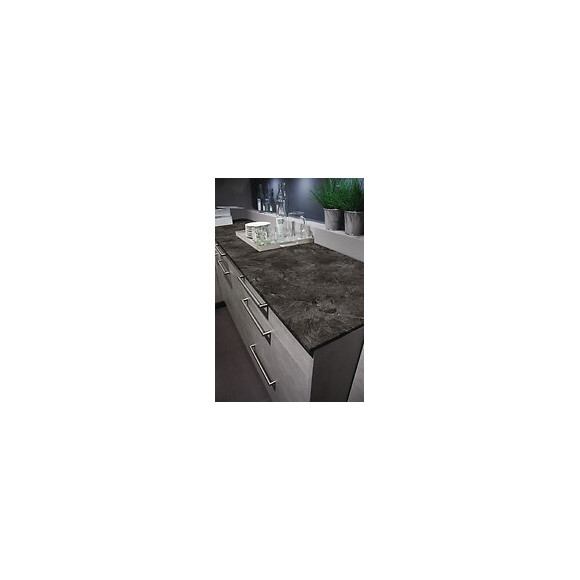 Plan de travail stratifié ardoise 2800x630x28 mm