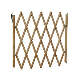 Barrière extensible bois