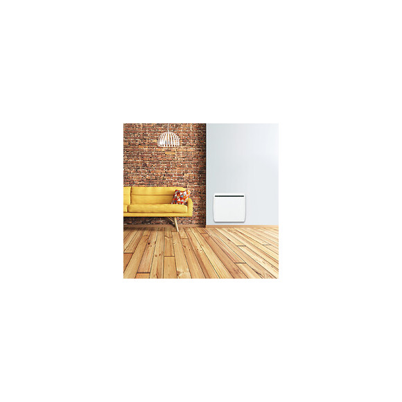 Radiateur chaleur douce Woody 1000W Blanc en fonte