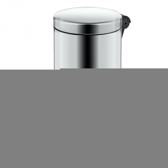 Poubelle ronde inox brillant 30L