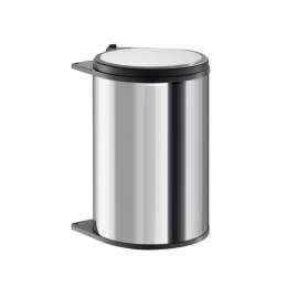 Poubelle intérieure de porte en inox 14 L